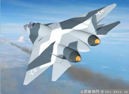 俄罗斯第5代战机T-50效果图