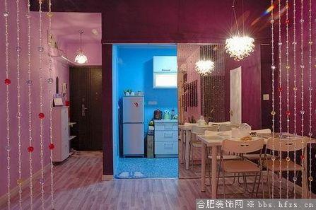 从客厅看餐厅还有厨房，别样的感觉如身临仙境