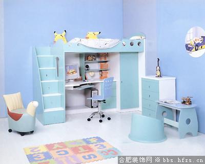 　　勇敢儿童的双层床-1
