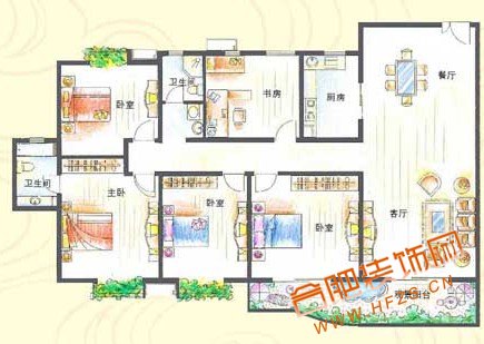 春天花园湖光山影 五房二厅二卫 220.98.jpg