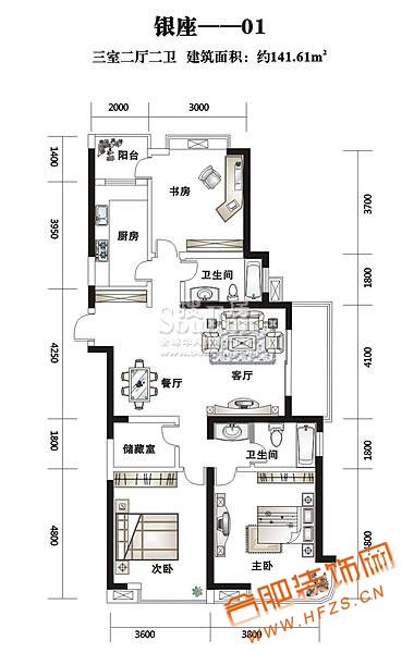 金座、银座-01(3室2厅1卫1厨).jpg